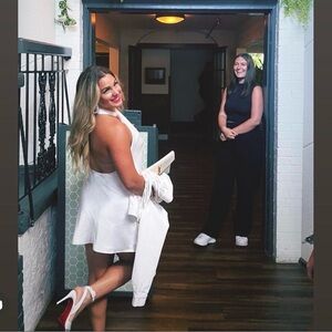 Jasmine Halter Mini Dress